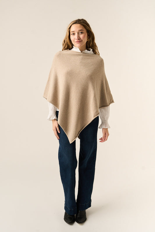 Poncho Lena Beige