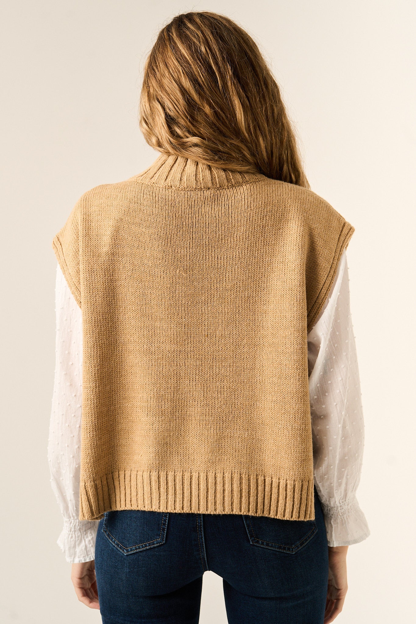 Chaleco Julieta Beige