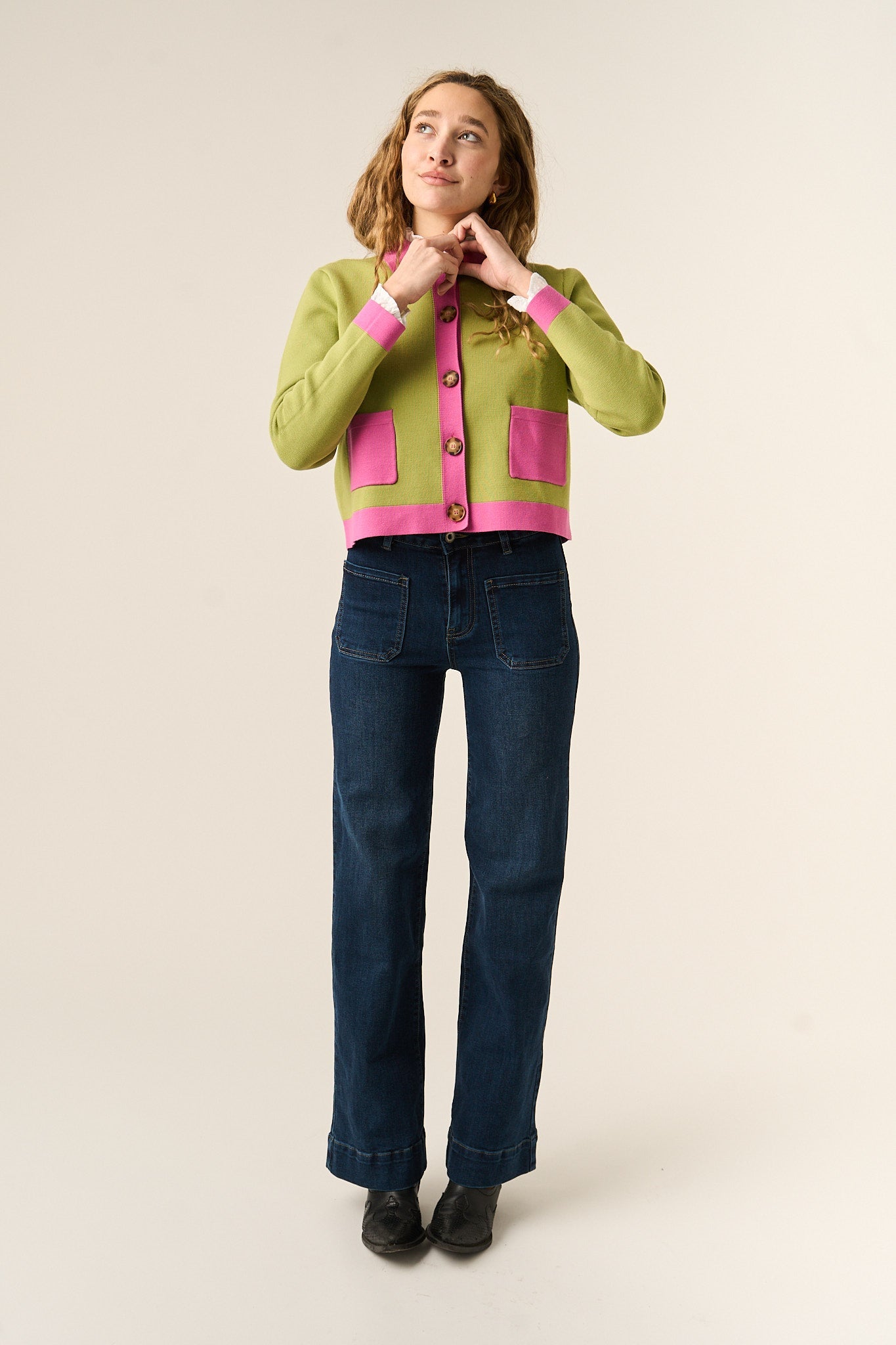 Cárdigan Dália Verde