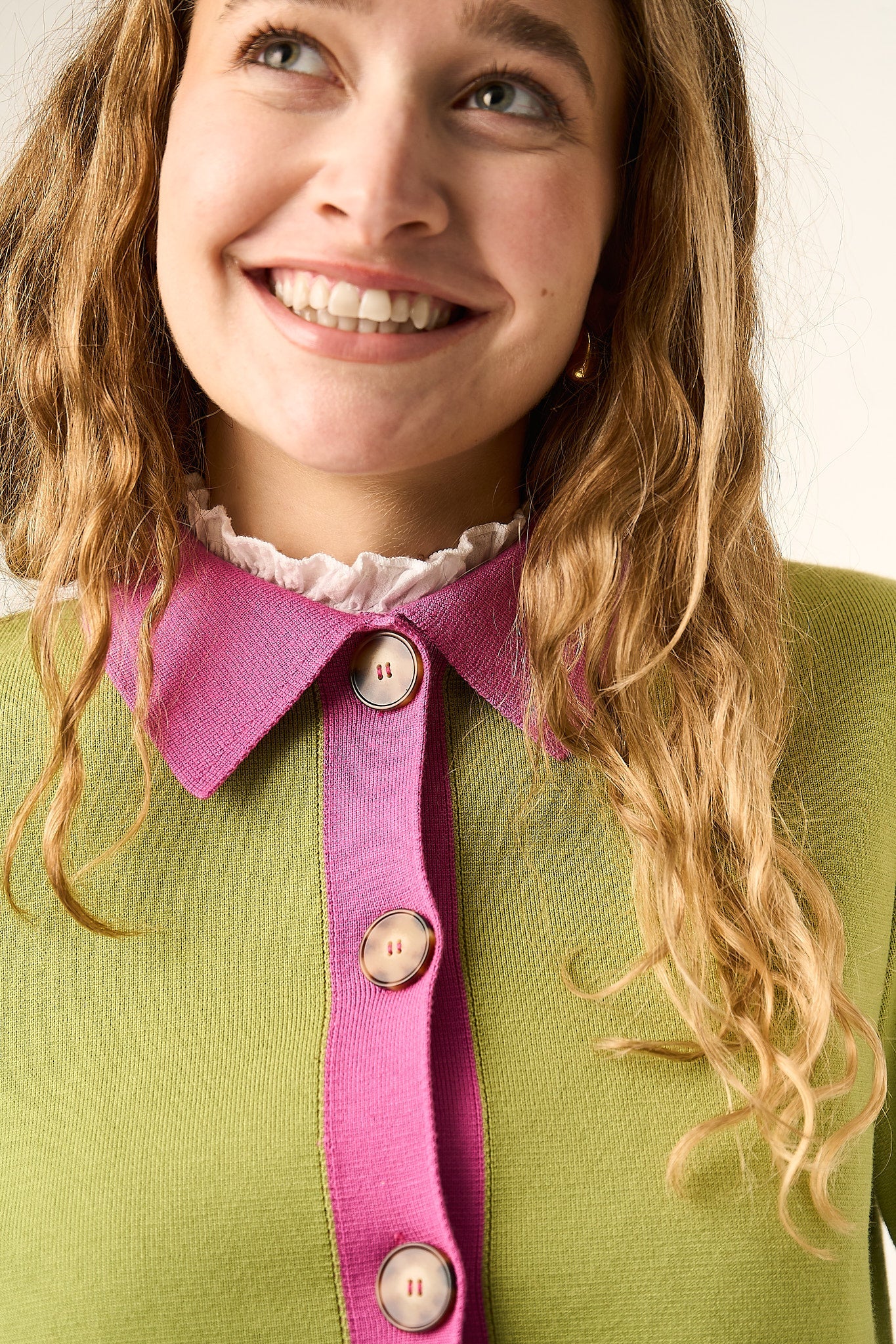 Cárdigan Dália Verde