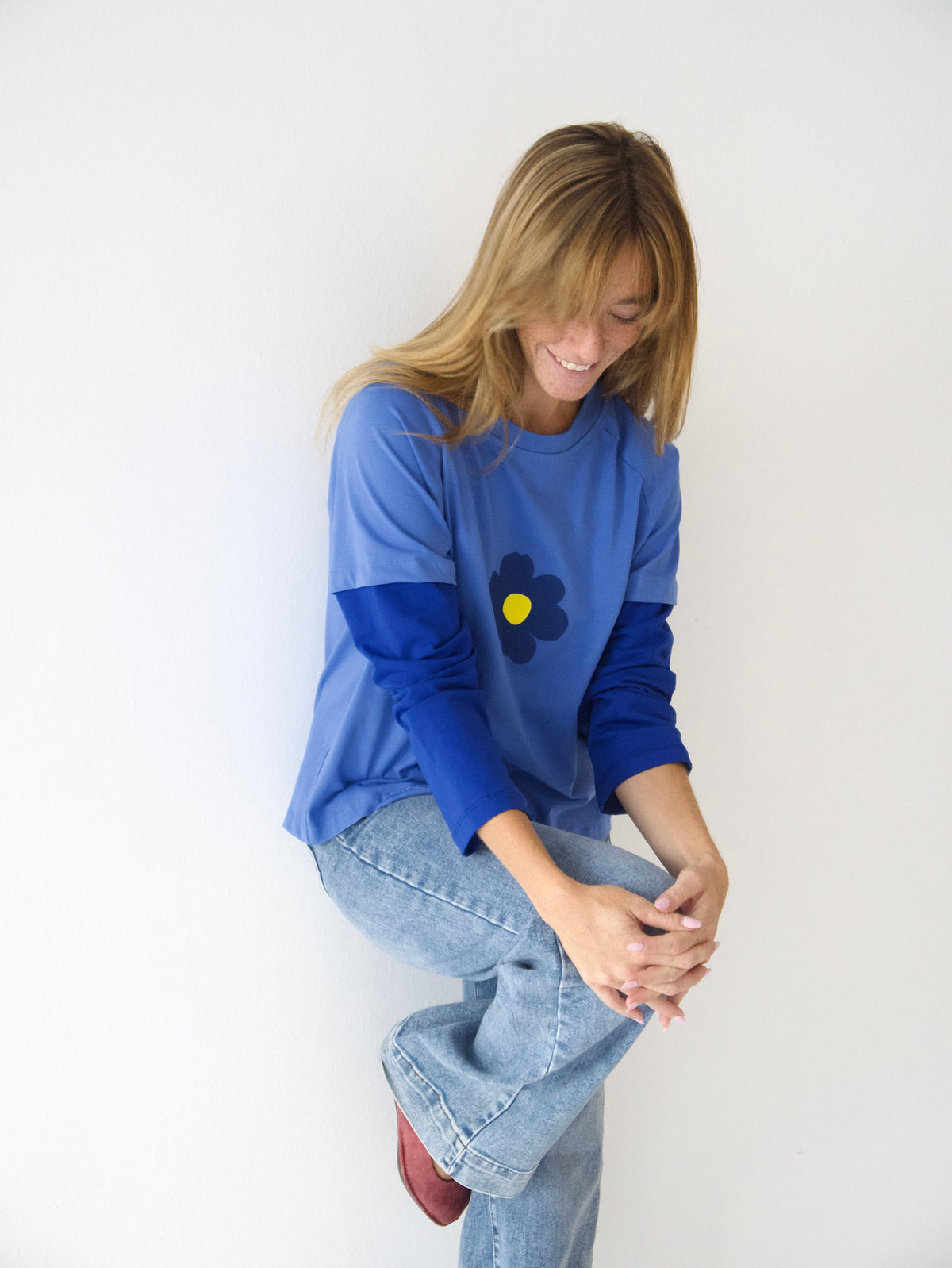 Camiseta Aria Azul