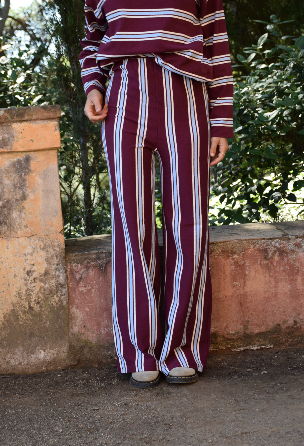 Filipa Burgundy Pants