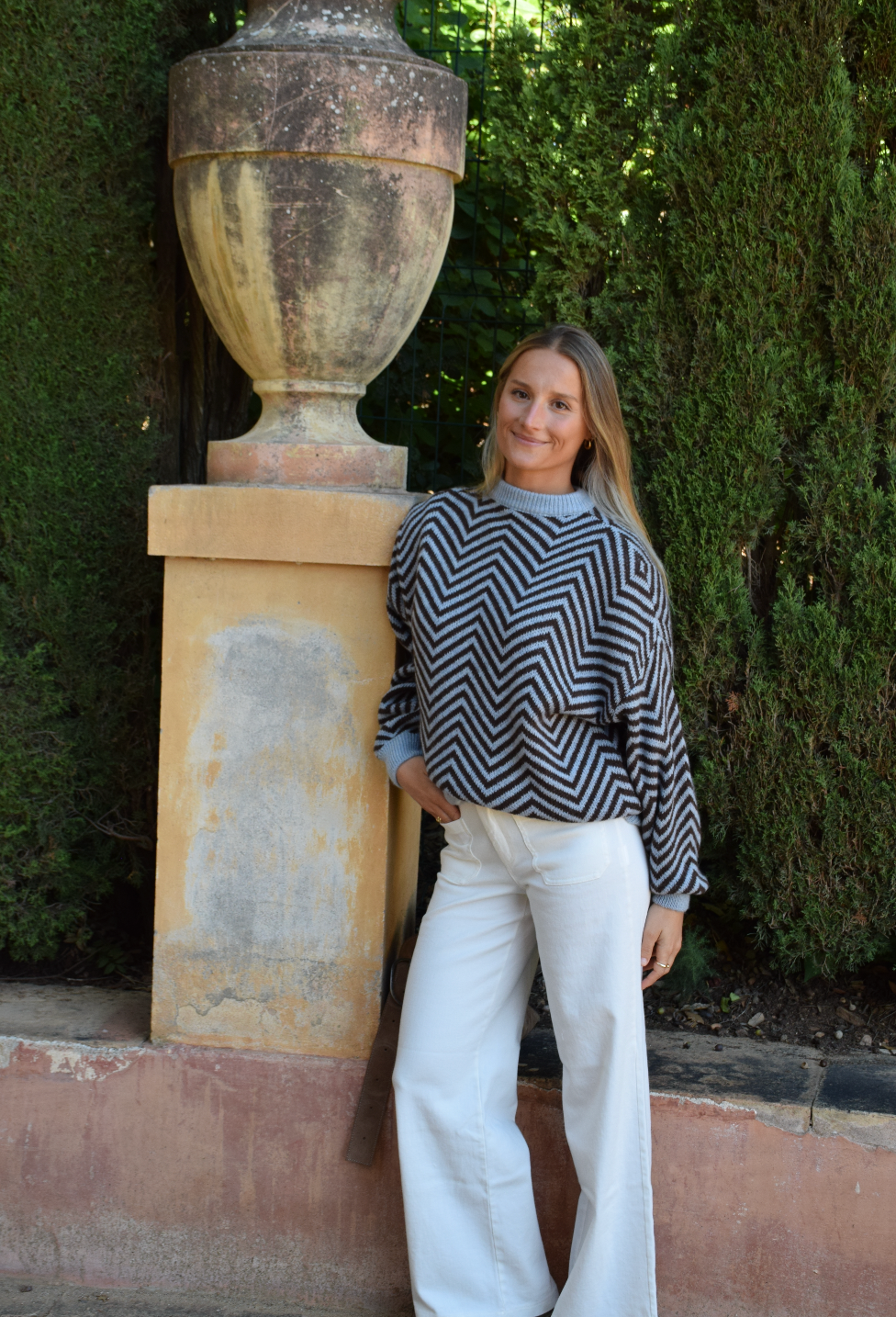 Jersey Leonor Azul y Marrón