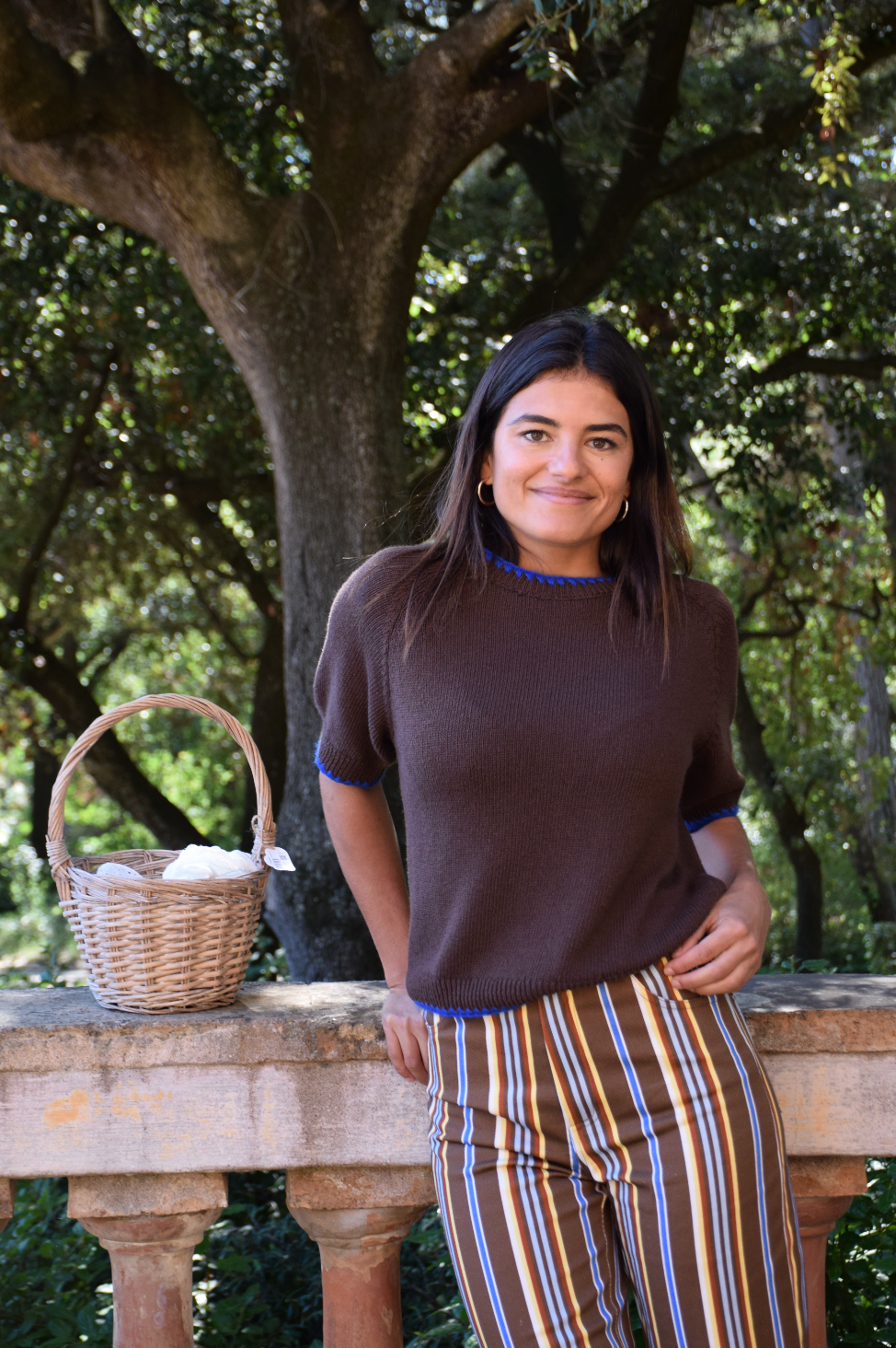 Camiseta Joana Marrón