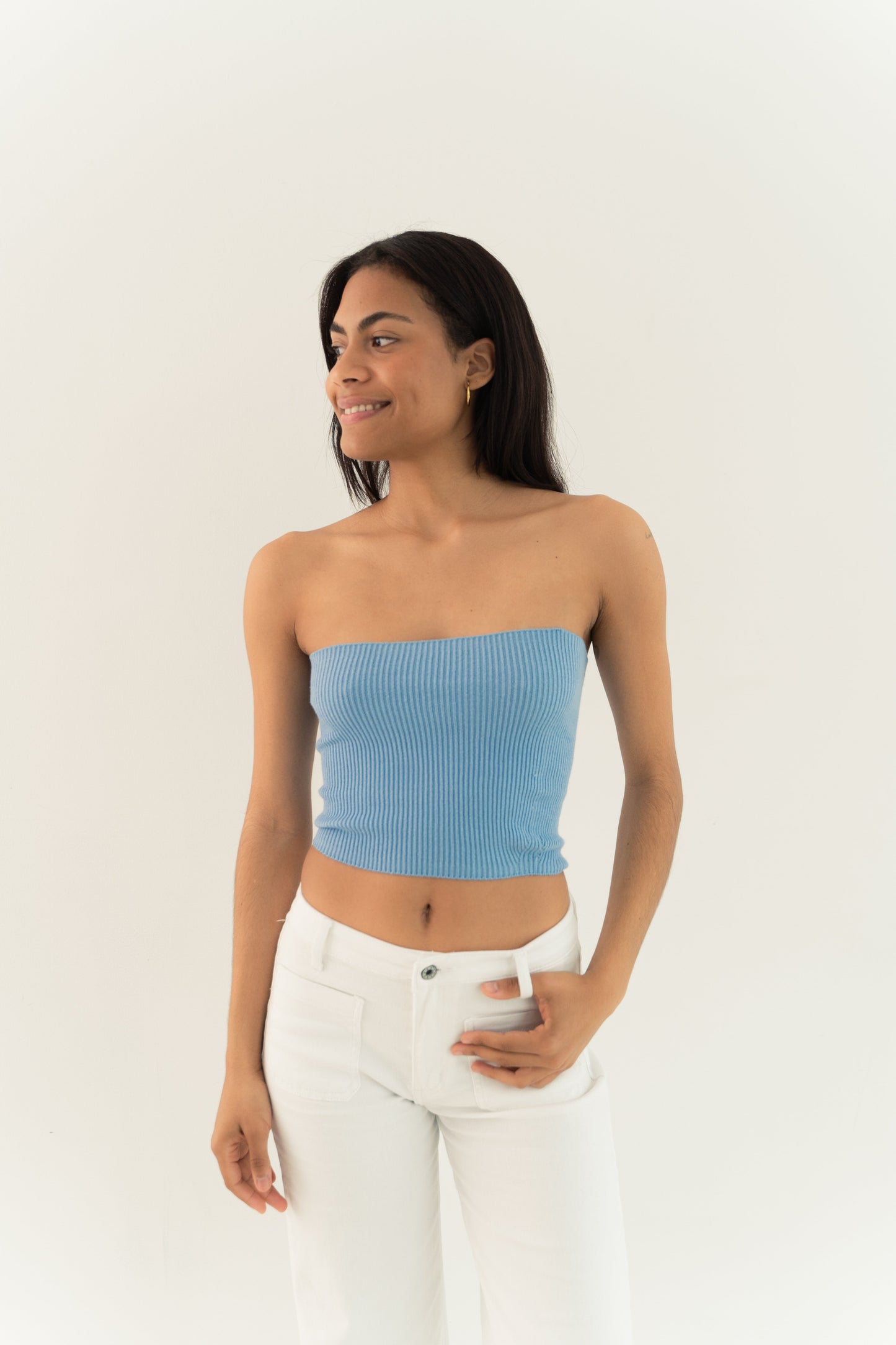 Top Inés Azul