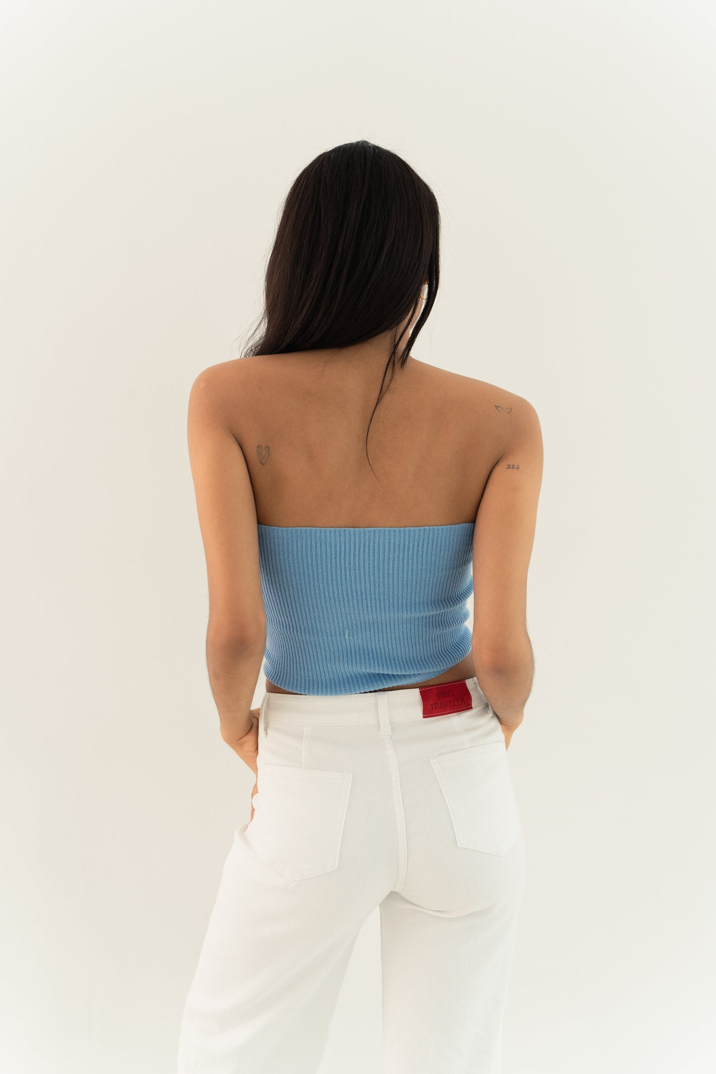 Top Inés Azul