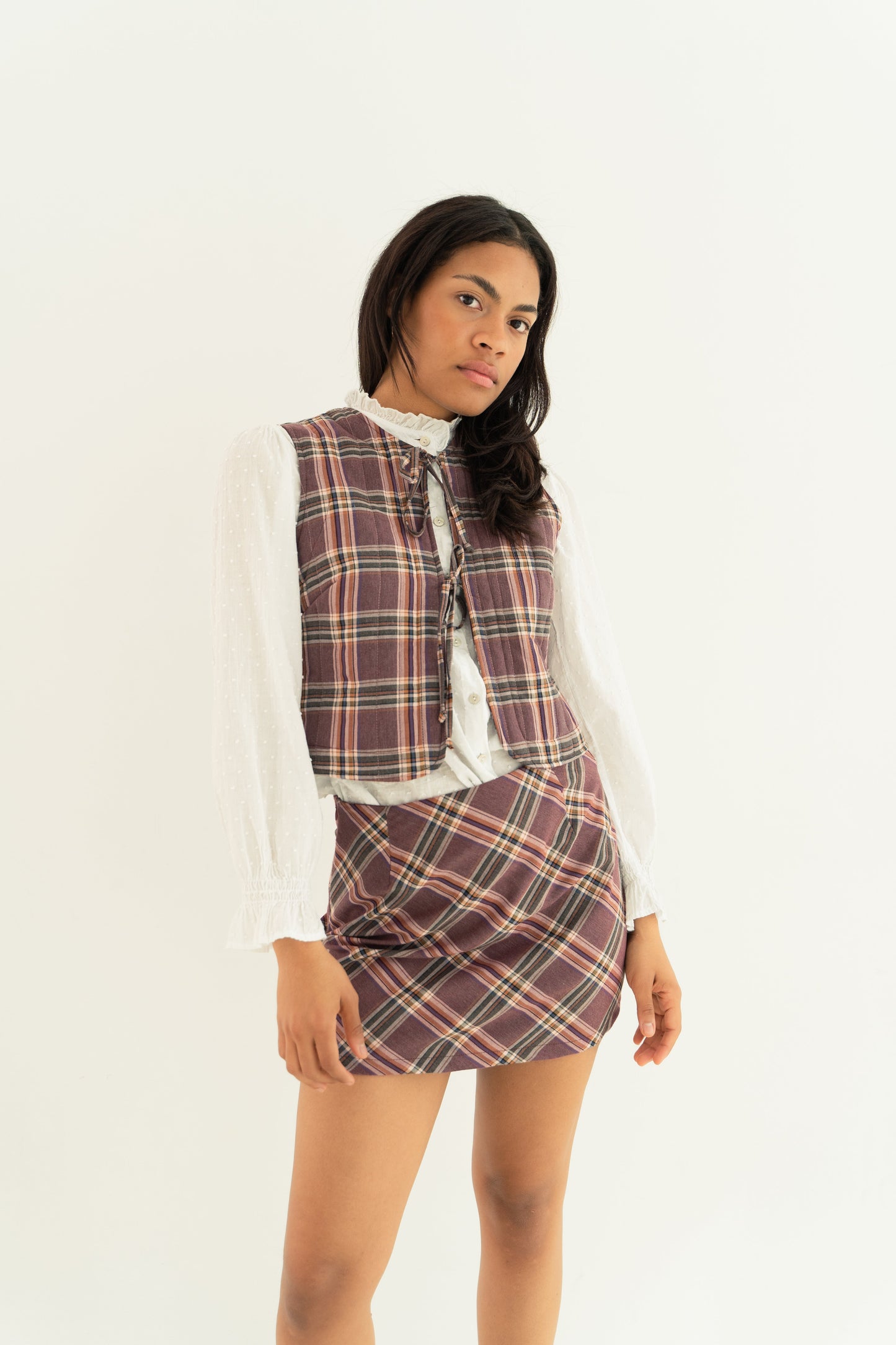 Chaleco Marina Burgundy