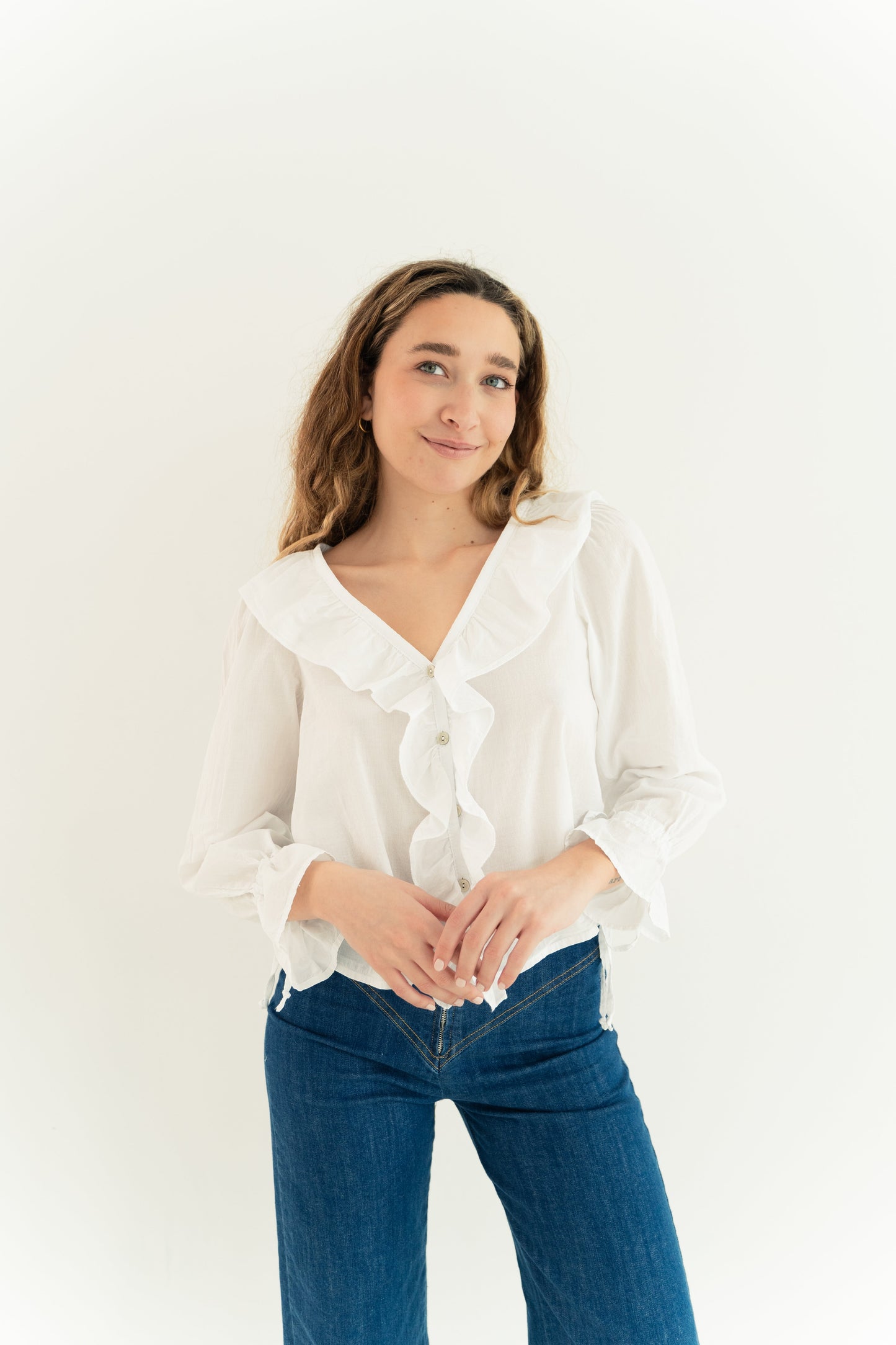 Blusa Pia Blanca