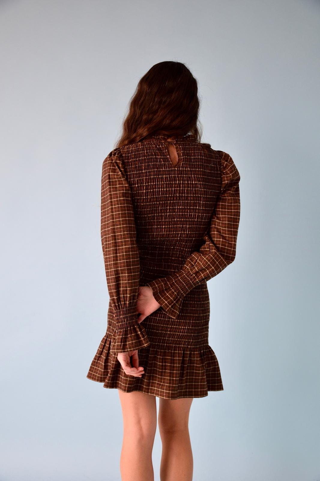 Vestido Chía Marrón