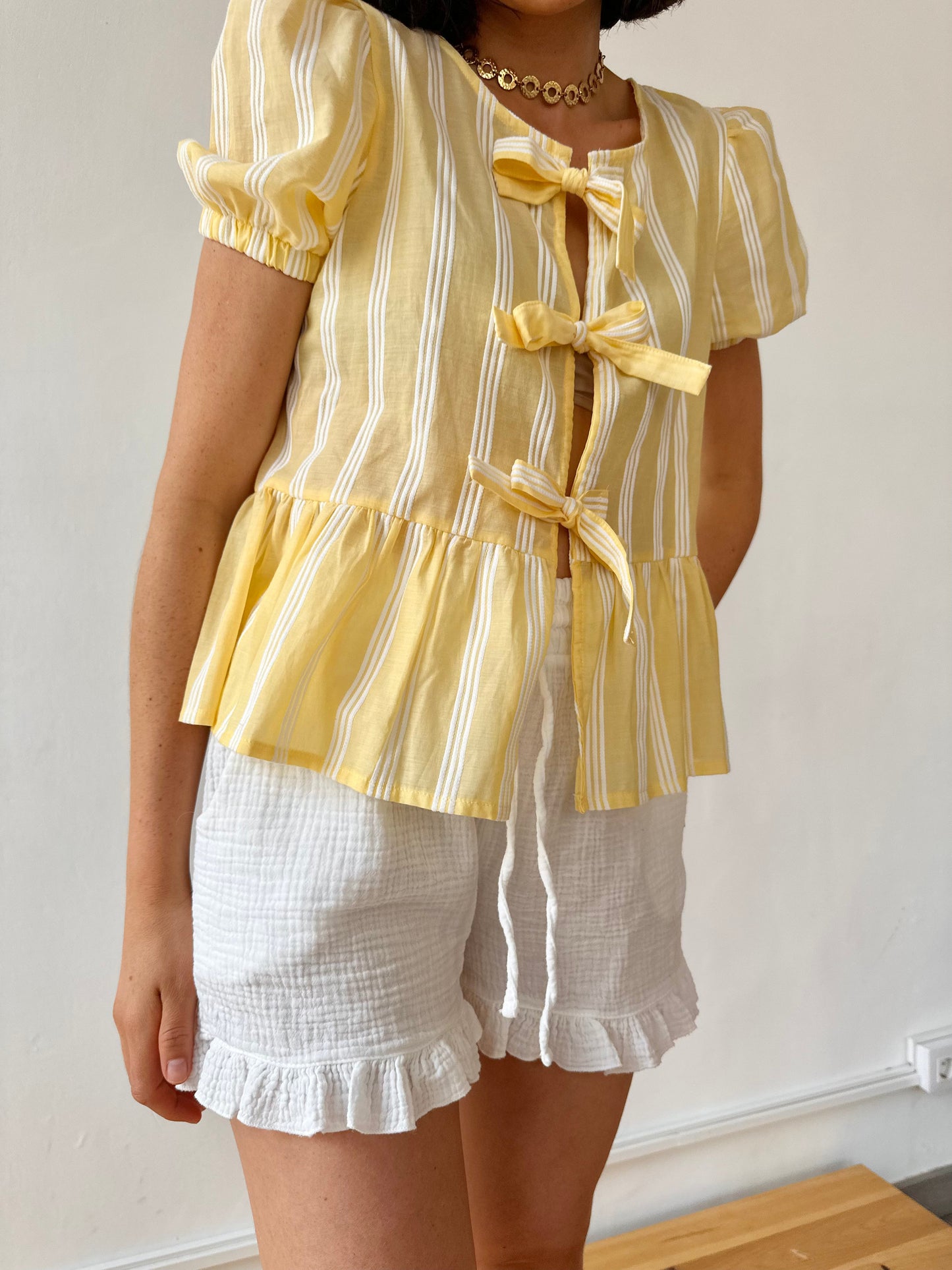 Bianca Yellow Blouse