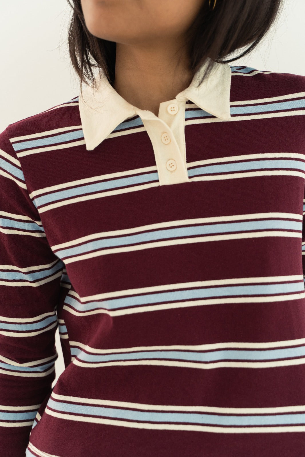 Polo Filipa Burgundy