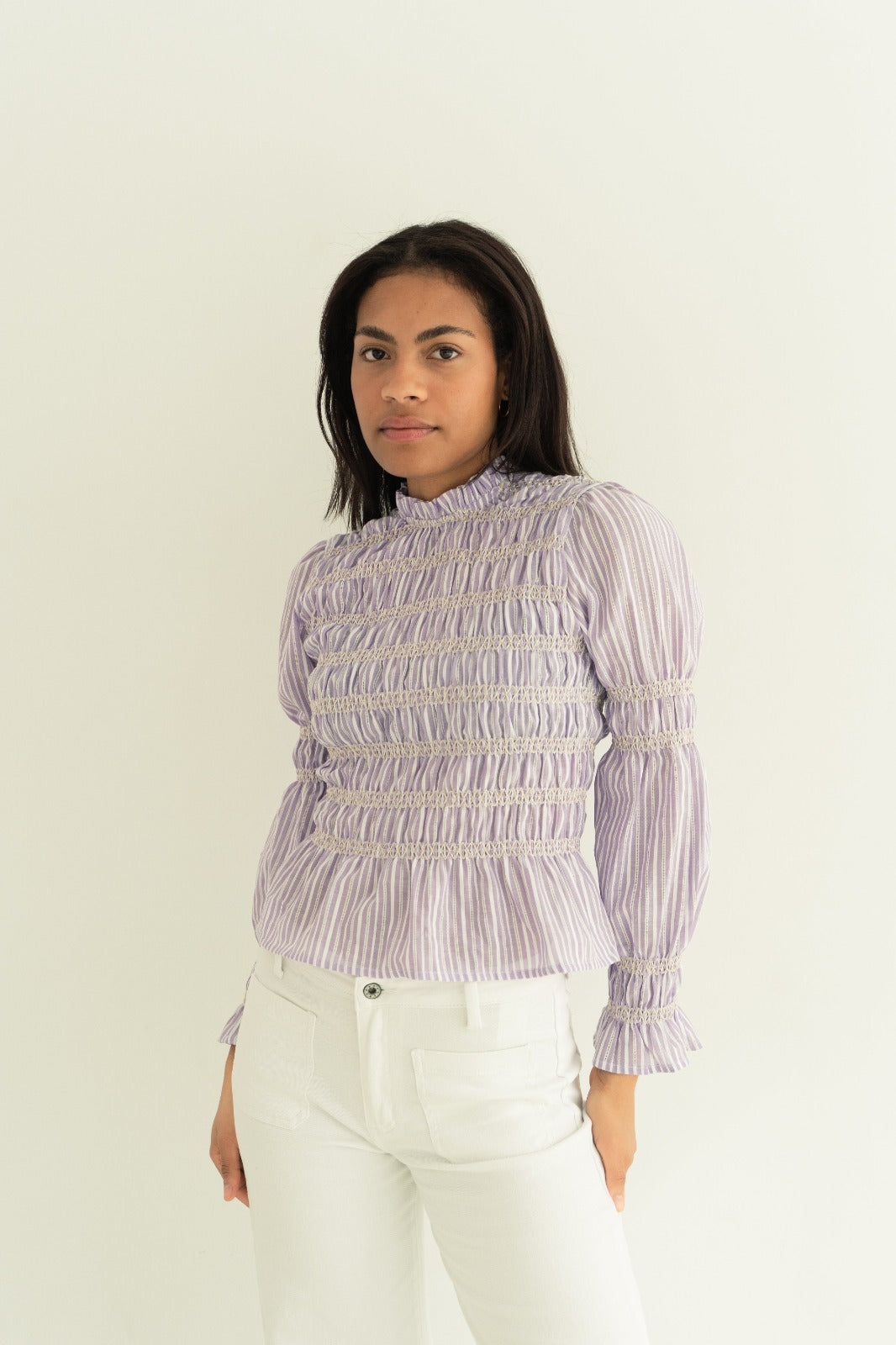 Blusa Rocío Lavanda