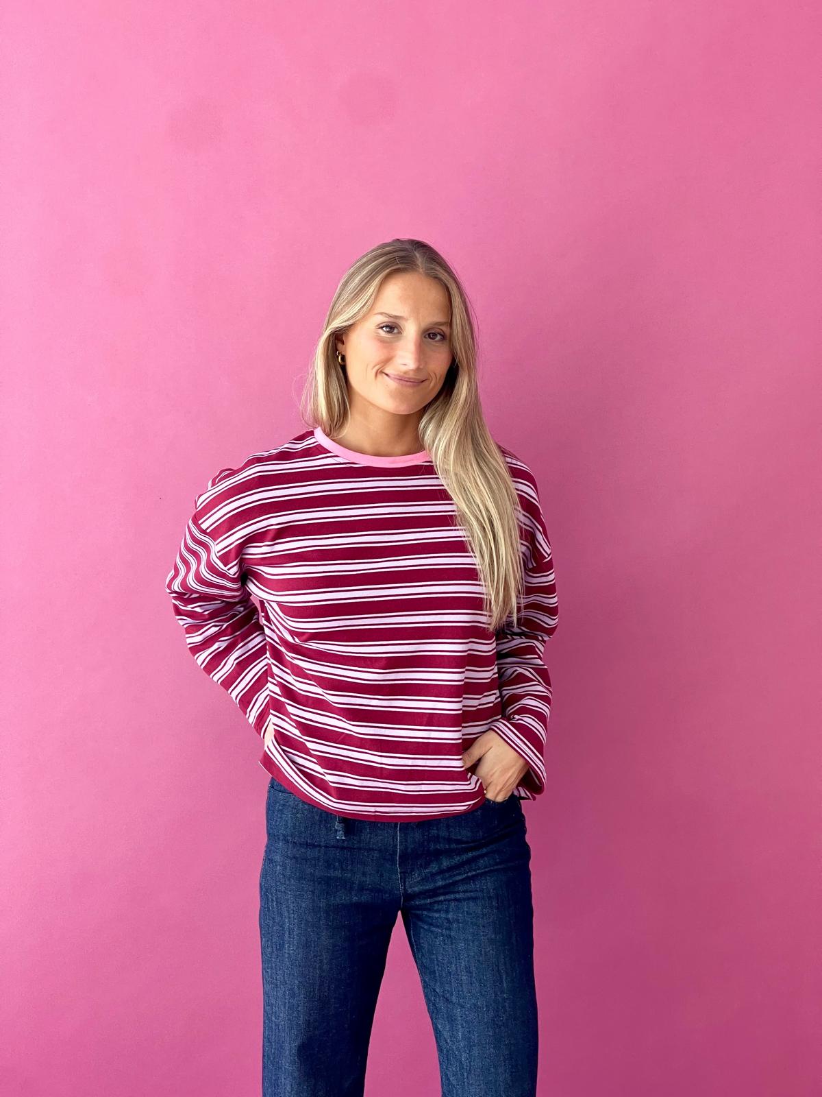 Camiseta Pipa Burgundy