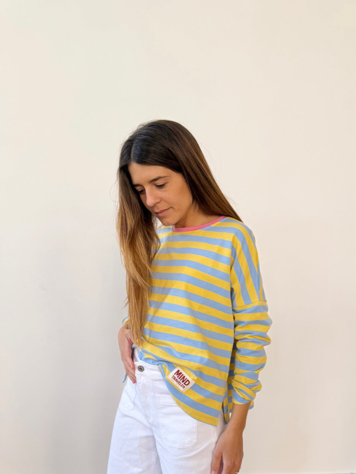 Camiseta Núria Azul Cielo