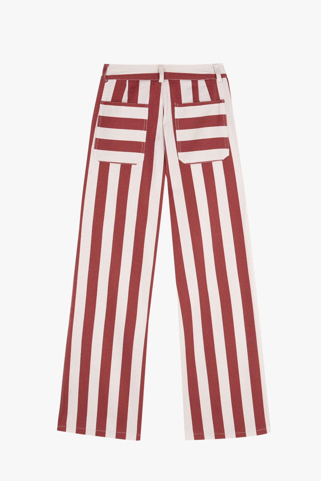 Jeans Valeria Rayas Burgundy