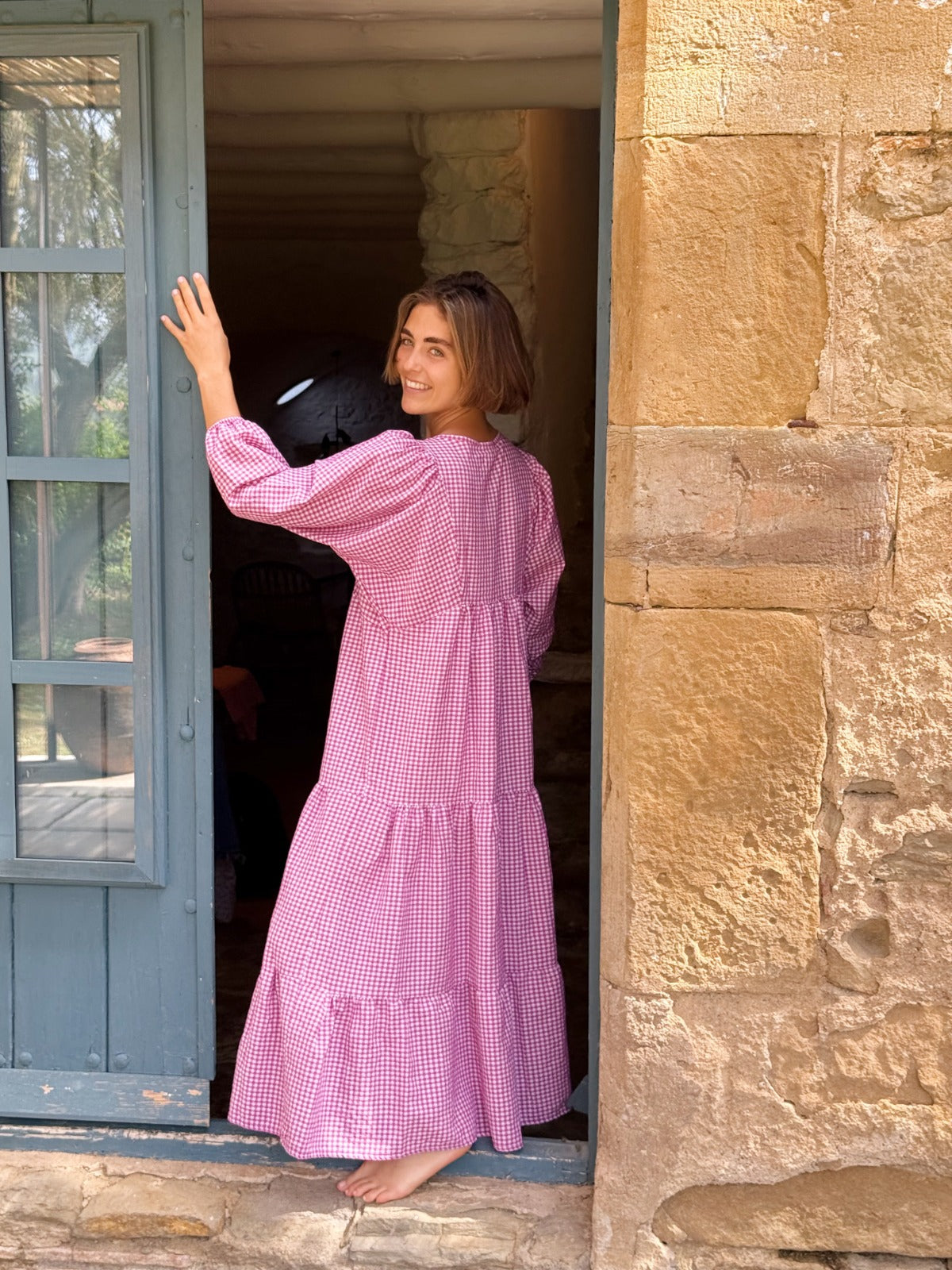 Vestido Gabriela Buganvilla