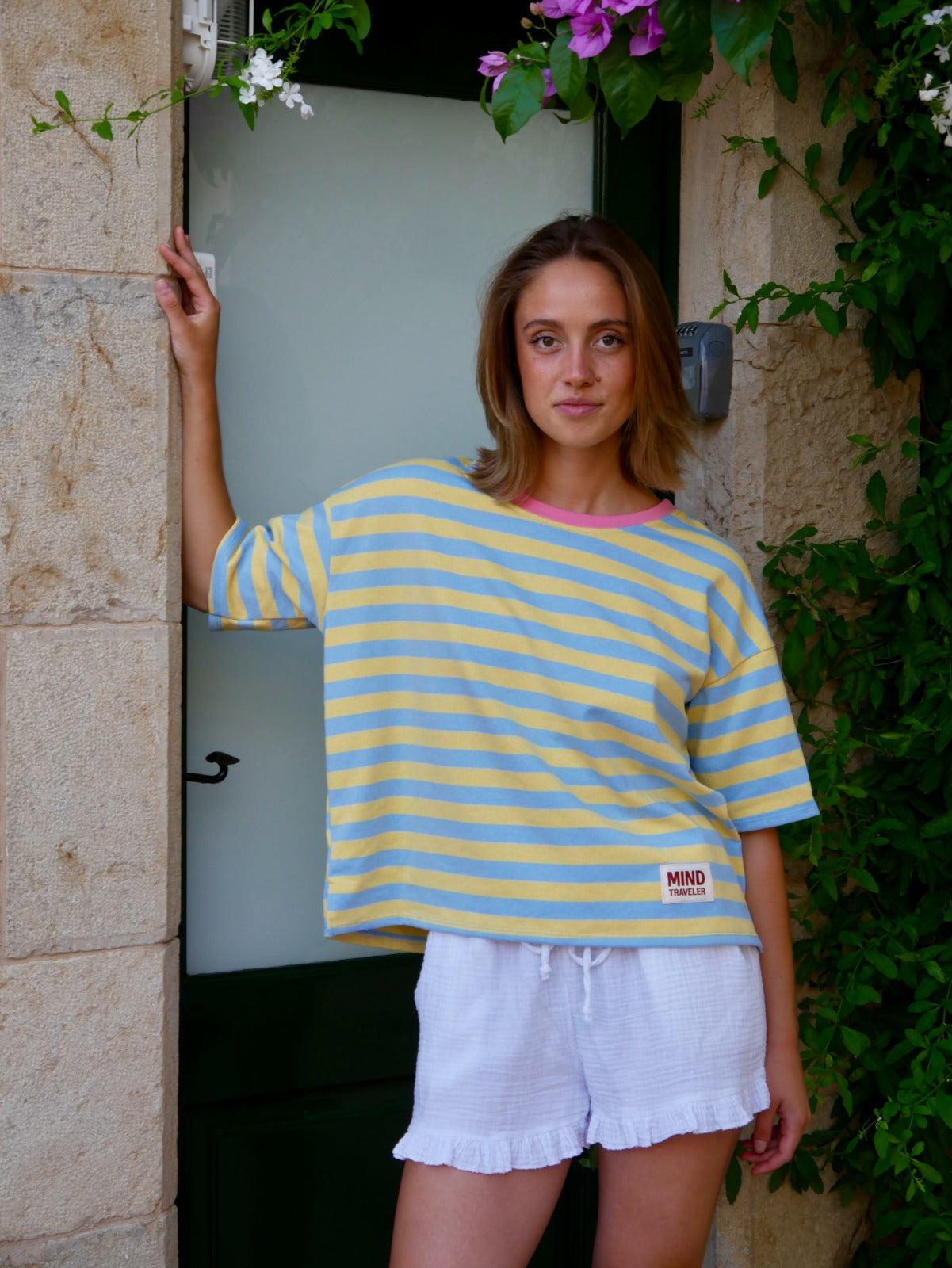 Nunu Blue and Yellow T-Shirt