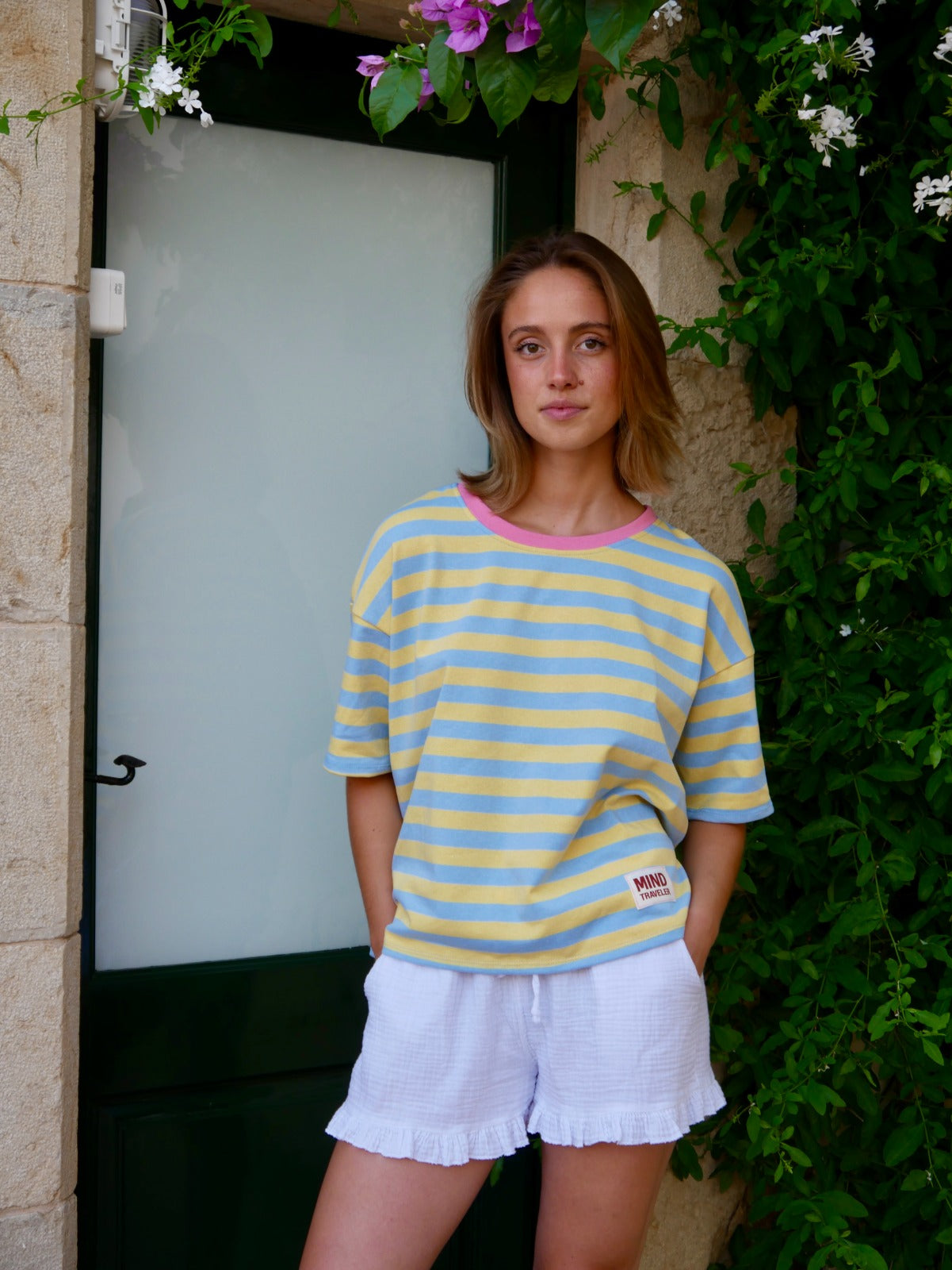 Nunu Blue and Yellow T-Shirt