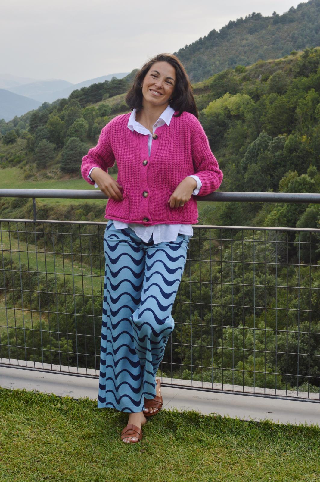 Cloe Fuchsia Cardigan