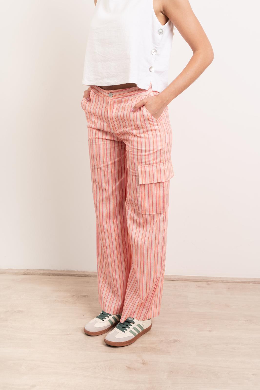 Pantalón Thais Rosa Lino