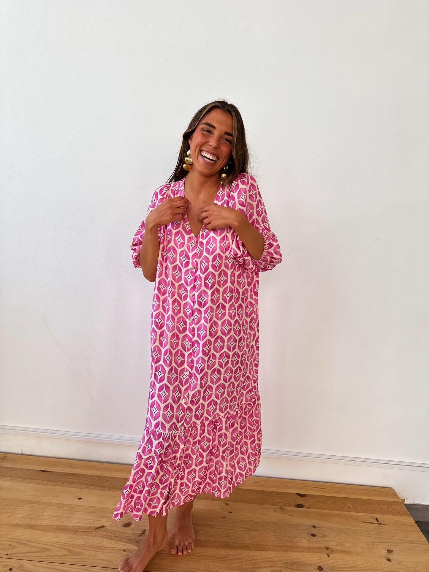 Pink Vega Dress