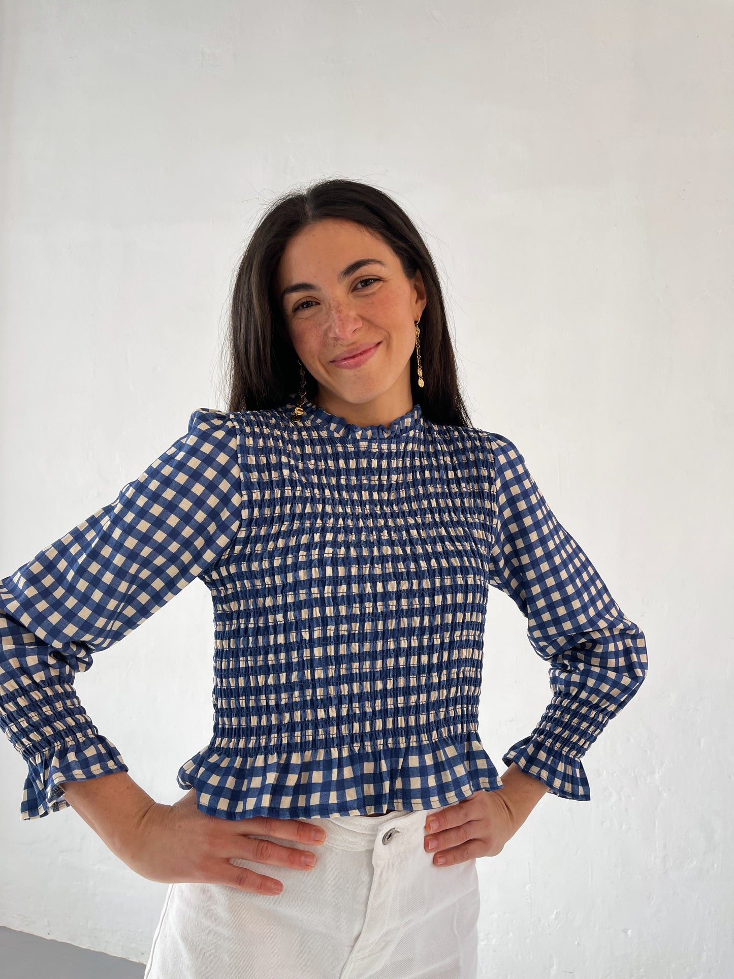 Blue Chia Blouse