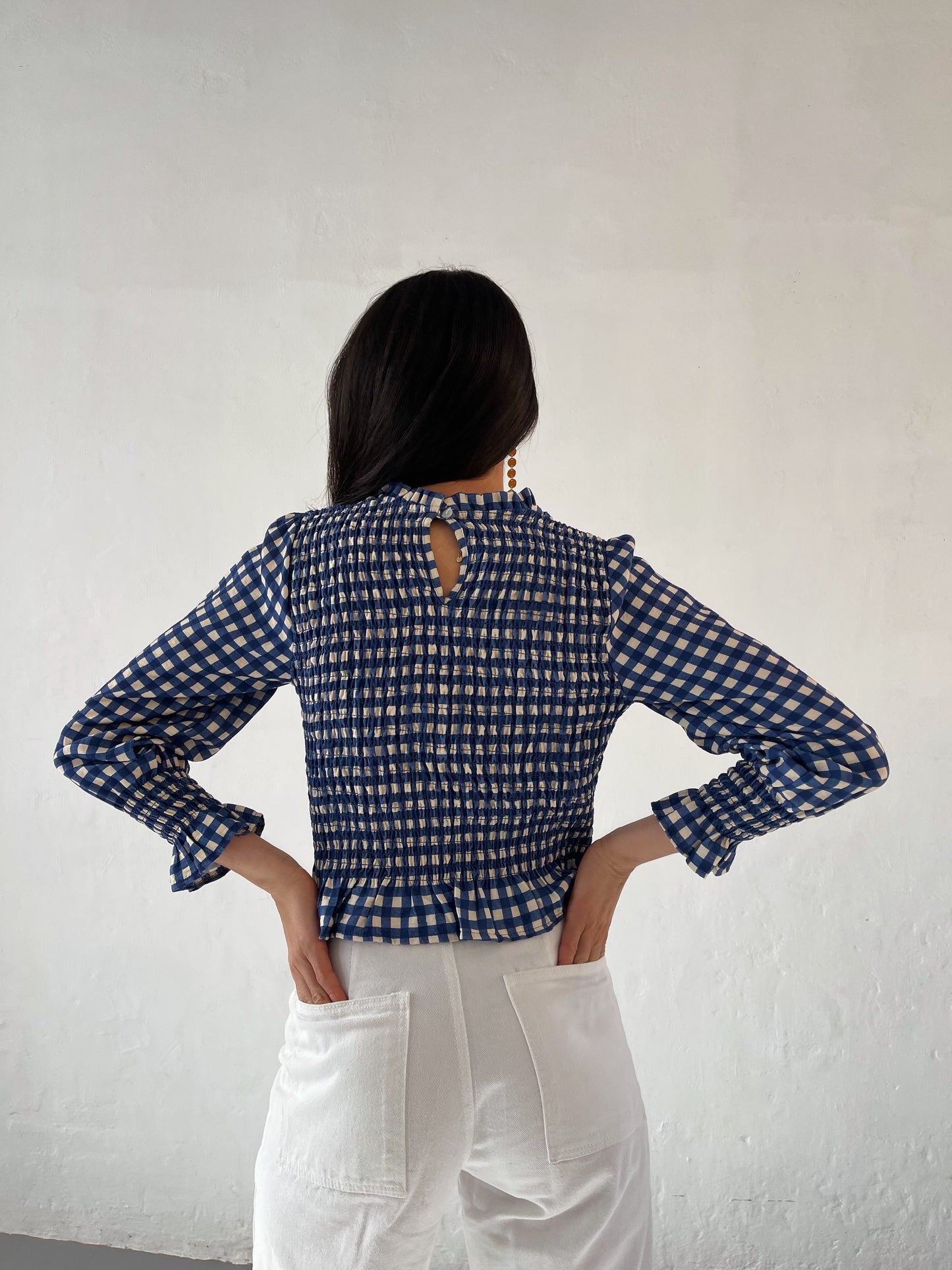 Blue Chia Blouse