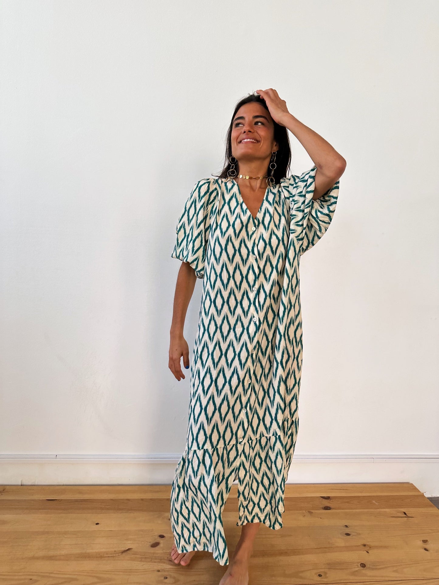 Water Green Valeria Dress