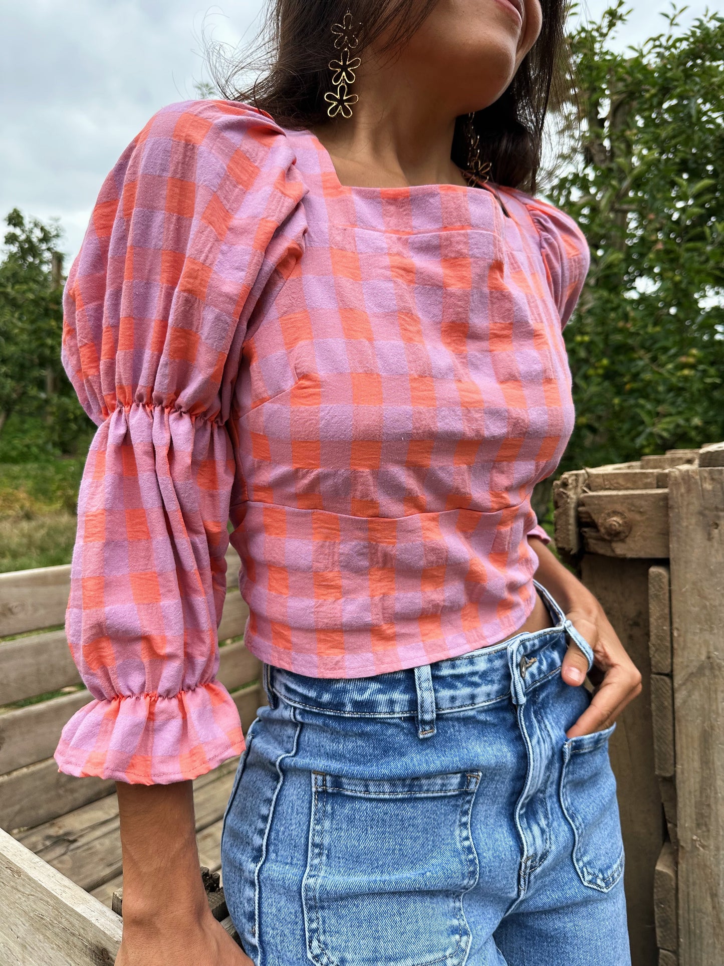 Pink Clea Blouse