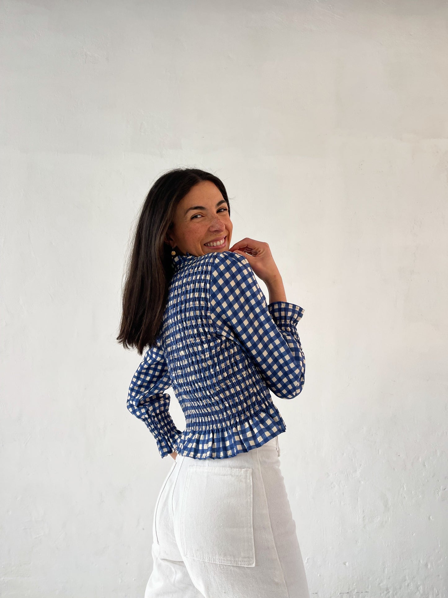 Blue Chia Blouse