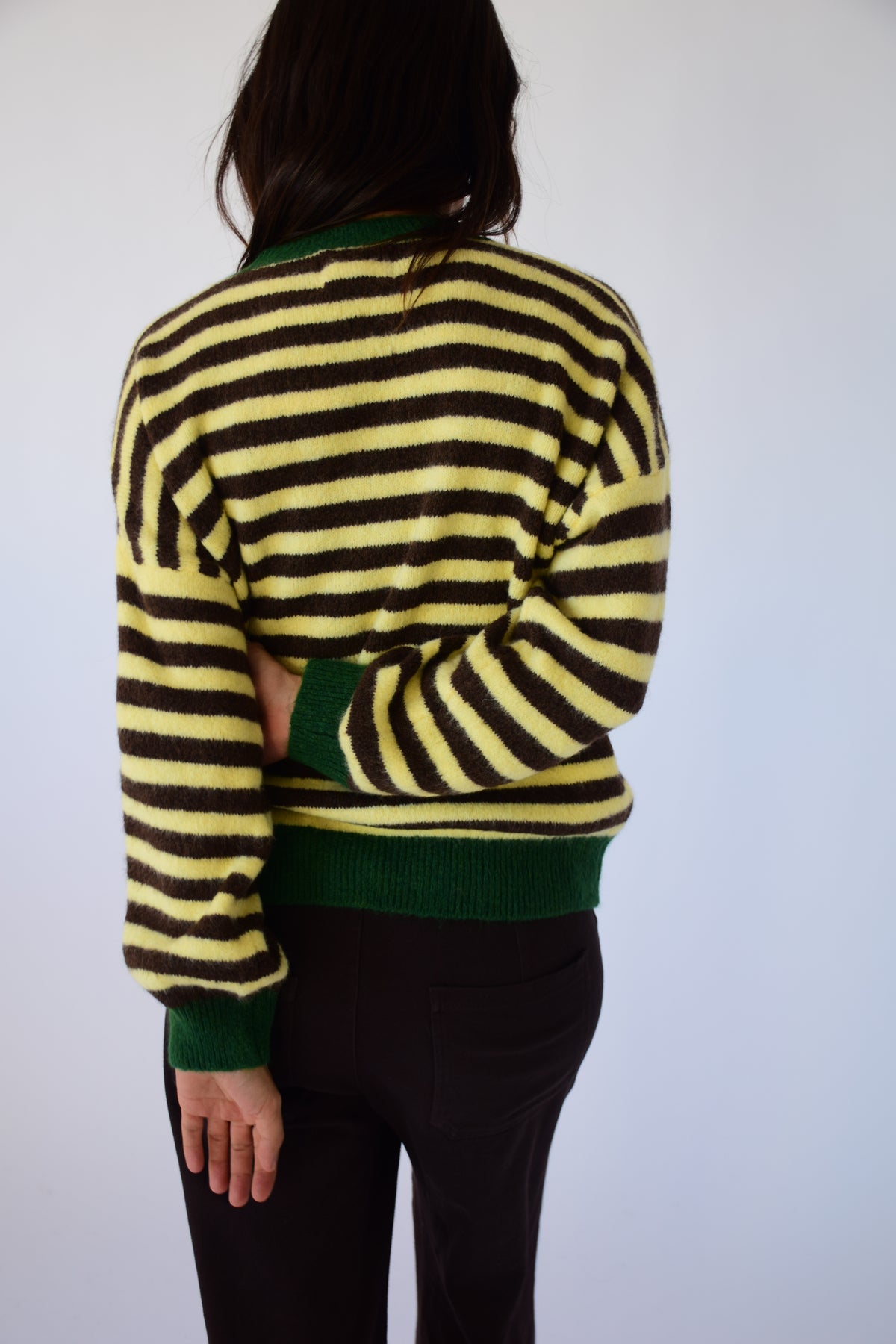 Jersey Pia Amarillo y Marrón