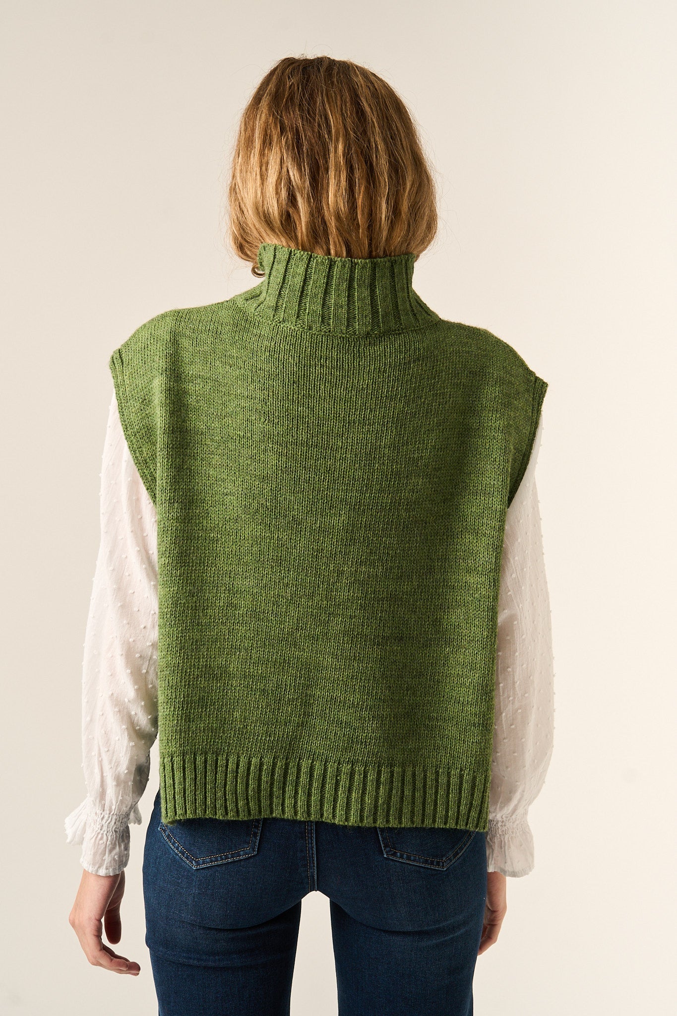 Julieta Green Vest