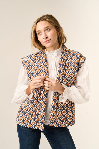 Chaleco Lúa Beige