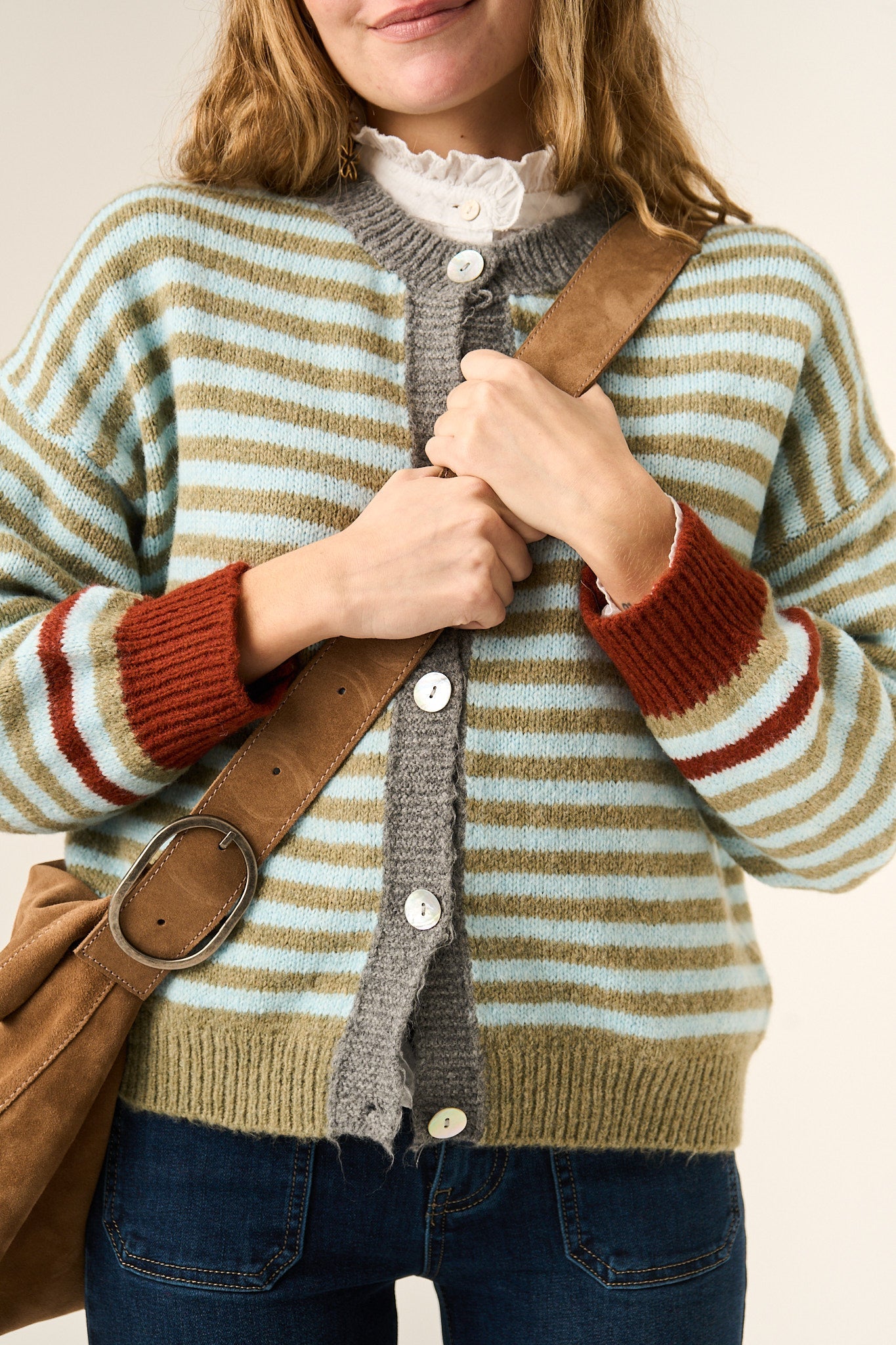 Cárdigan Tessa Azul