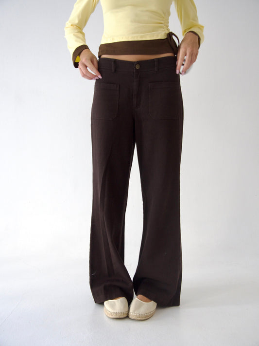 Jeans Valeria Marrón Chocolate