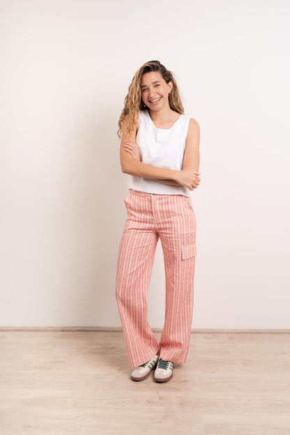Pantalón Thais Rosa Lino