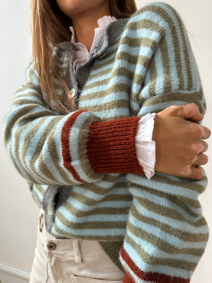 Cárdigan Tessa Azul