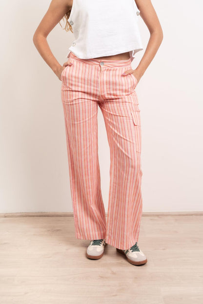 Pantalón Thais Rosa Lino