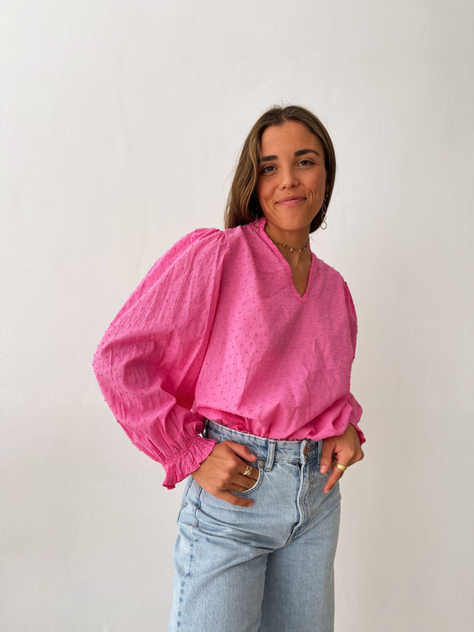 Blusa Isabella Fucsia