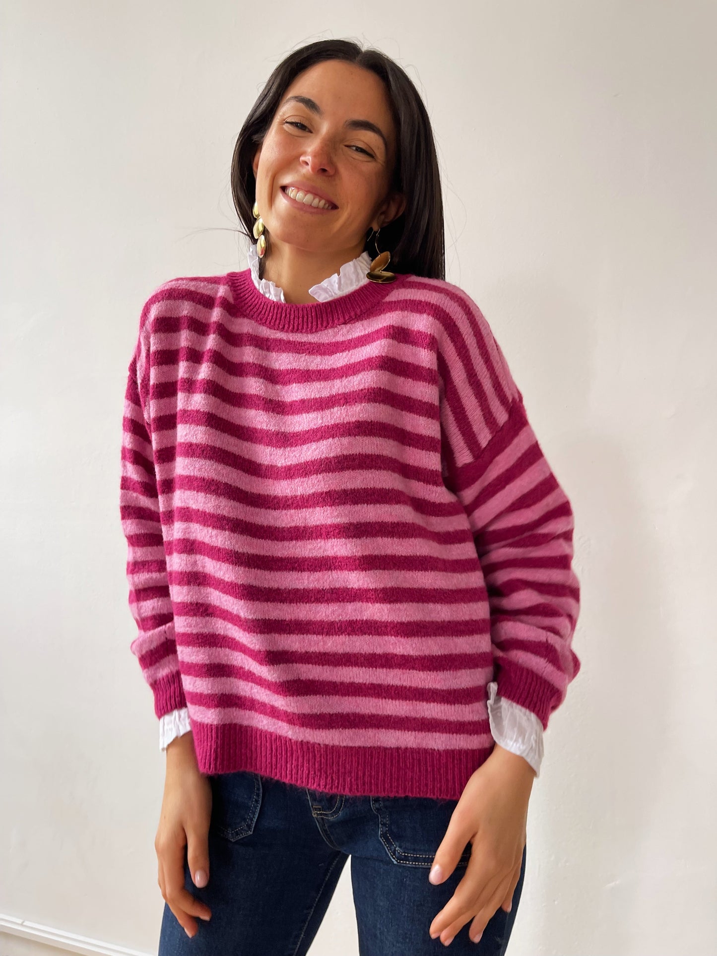 Jersey Pia Fucsia y Rosa