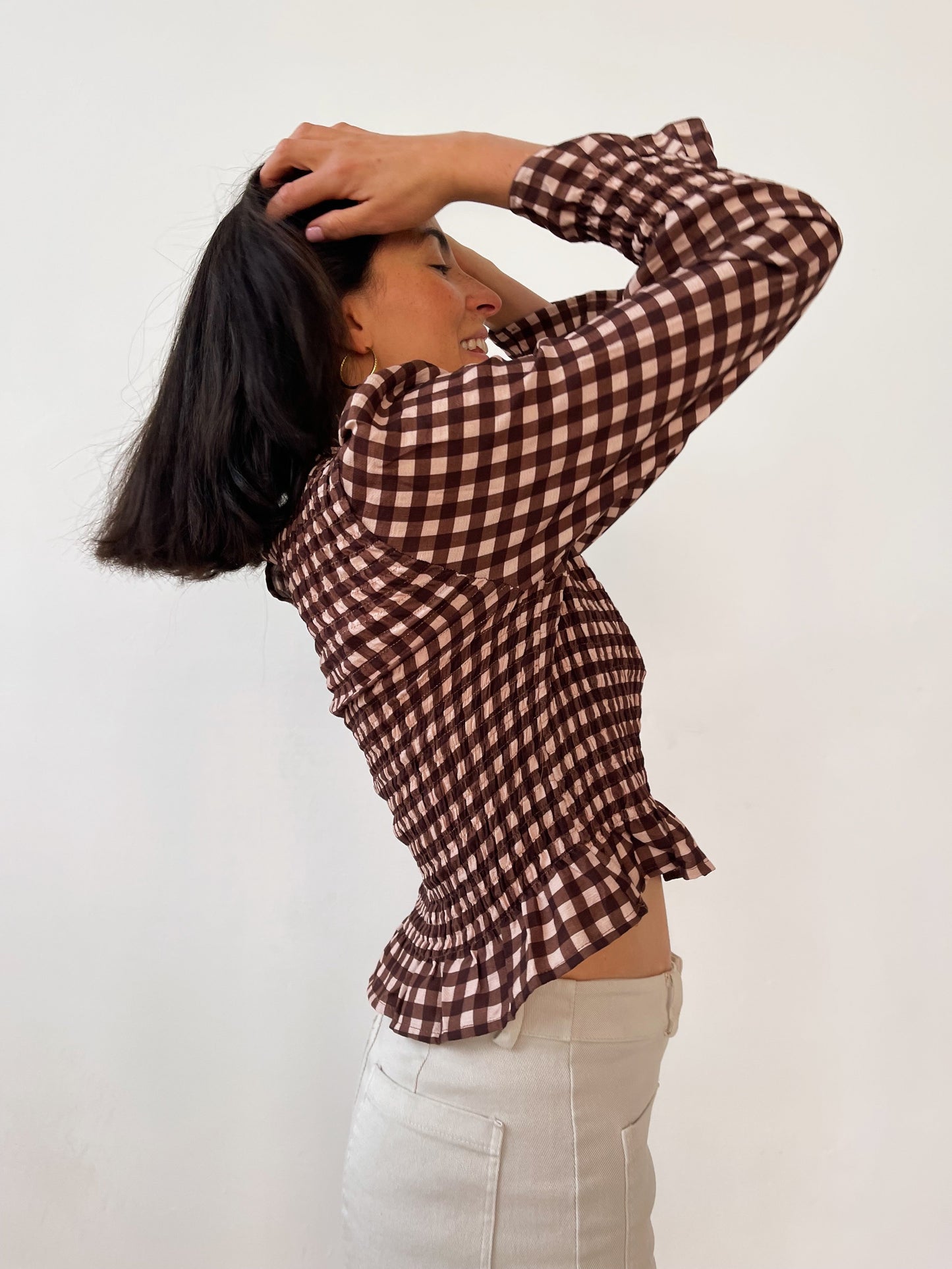 Blusa Chía Marrón