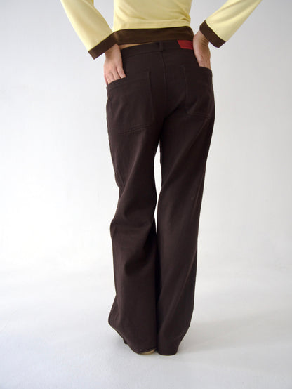 Jeans Valeria Marrón Chocolate