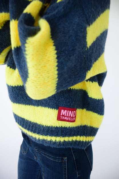 Jersey Aura Amarillo y Marino