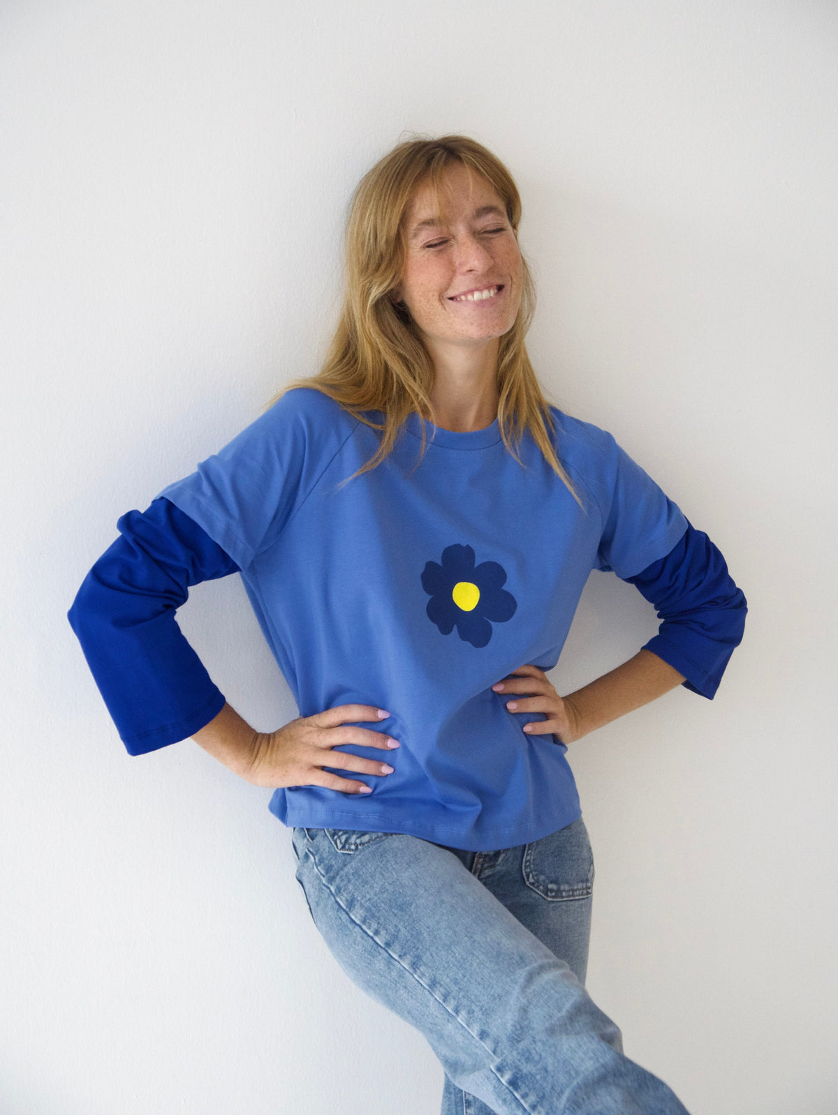 Camiseta Aria Azul
