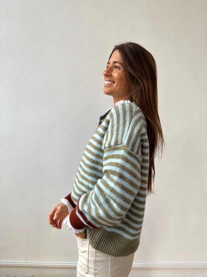 Cárdigan Tessa Azul