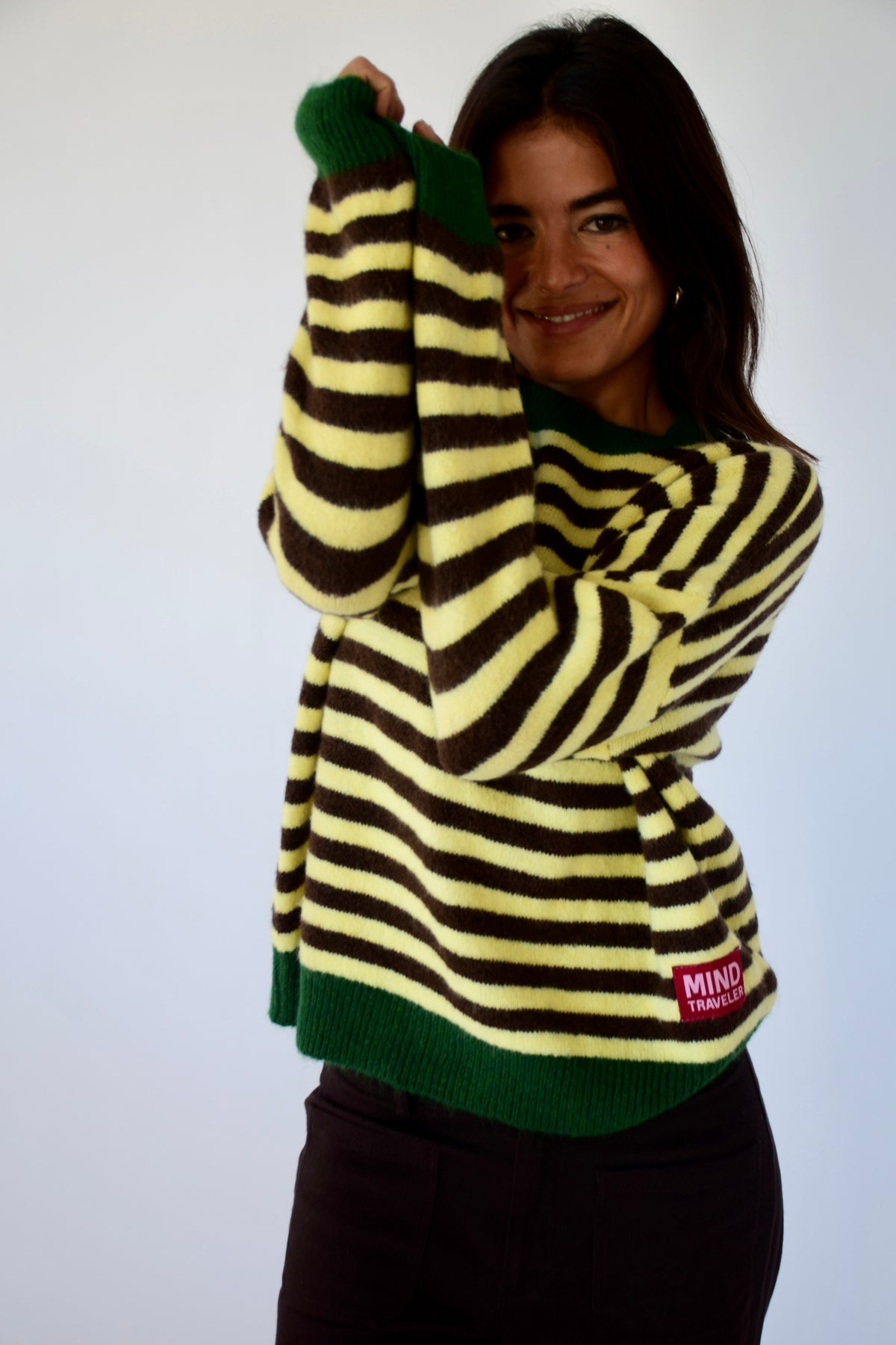 Jersey Pia Amarillo y Marrón