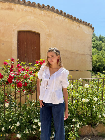 White Bianca Blouse