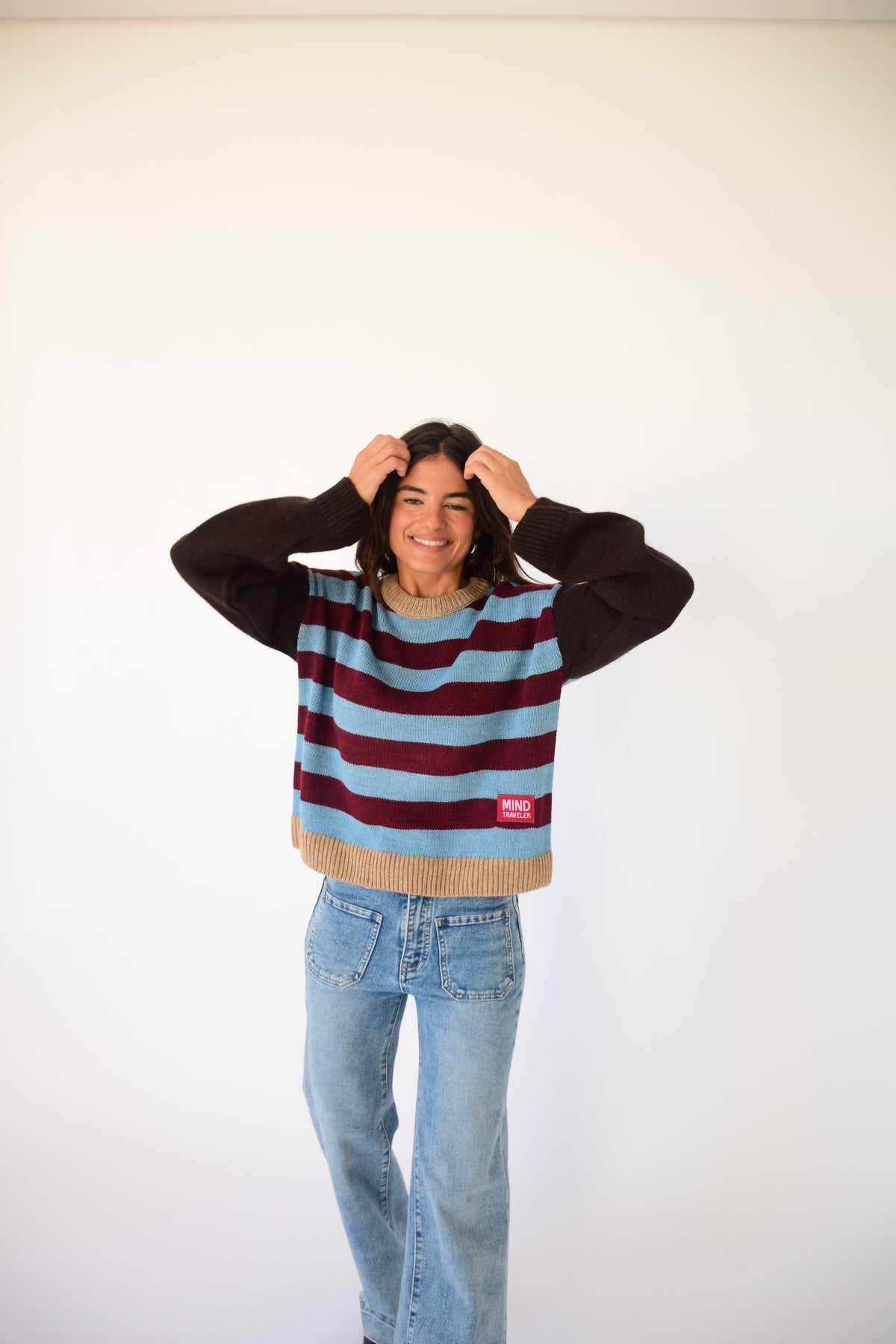 Jersey Abril Burgundy y Celeste