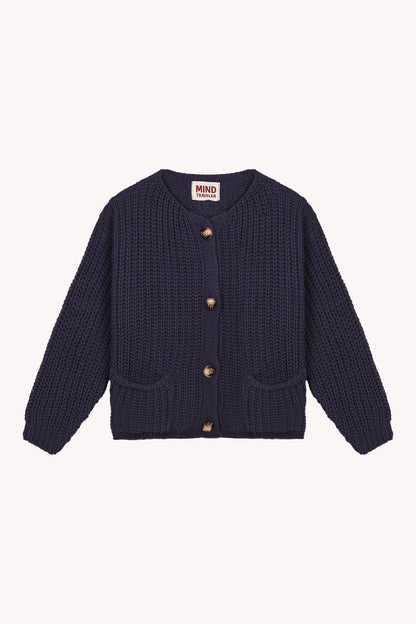 Cloe Navy Cardigan