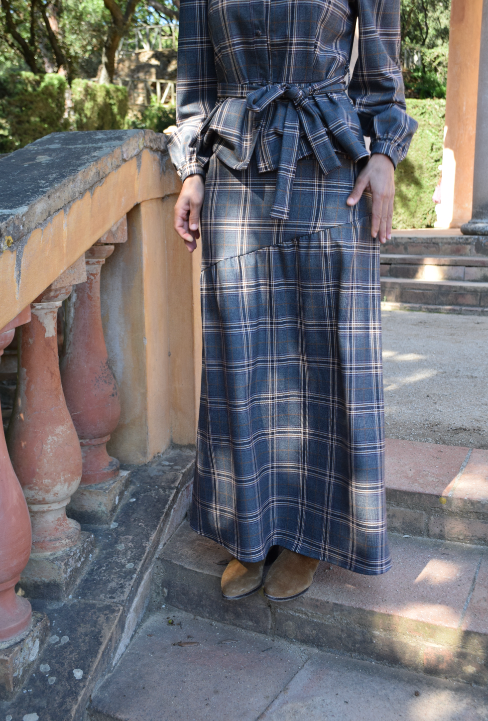 Beth Gray Plaid Skirt